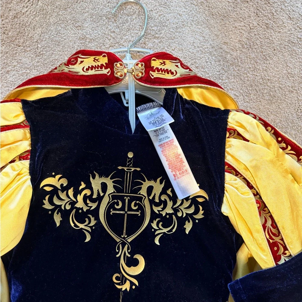 Disney Royal Prince Costume - Blue, Red & Gold